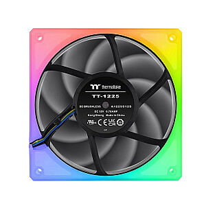 Thermaltake TOUGHFAN 12 RGB datora korpusa ventilators 12cm Balts 3gab