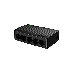 Сетевой коммутатор Tenda SG105M Gigabit Ethernet (10/100/1000) Черный