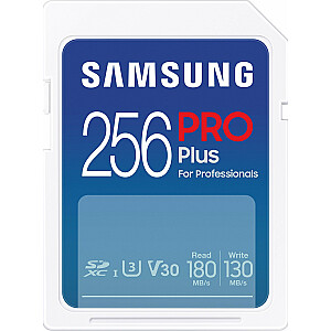 Карта Samsung PRO Plus SDXC 256 ГБ U3 V30 (MB-SD256S/EU)