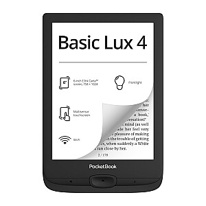 PocketBook 618 Basic Lux 4 Черный