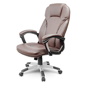 Кожаное офисное кресло Sofotel EG-222 коричневое