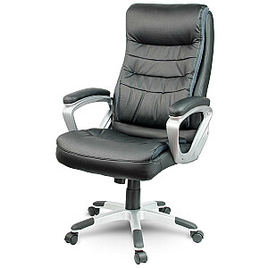 Кожаное офисное кресло Sofotel EG-226 черный