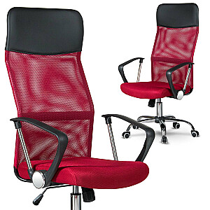 Sofatel Sydney красный офисный стул из микросетки