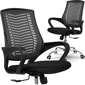 Sofotel Denar mikrotīkla biroja krēsls, melns