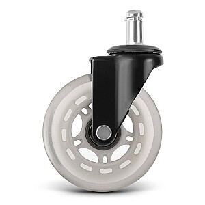 Прозрачные резиновые колеса для кресел Sofotel 5 шт.
