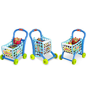 Ricokids 773400 синяя тележка для покупок