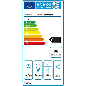 Tvaika nosūcējs Labs ELECTROLUX LFG516X