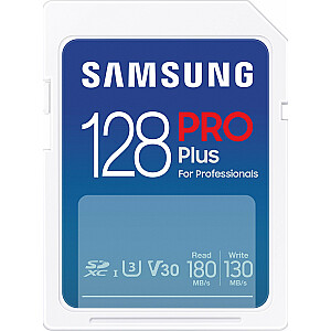 Карта Samsung PRO Plus SDXC 128 ГБ U3 V30 (MB-SD128S/EU)