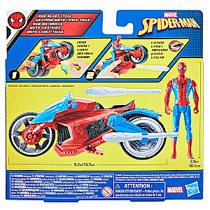 SPIDER-MAN Rotaļu komplekts Transportlīdzeklis un figūra, 10 cm