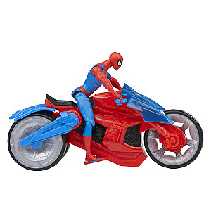 SPIDER-MAN  игровой набор Герой и Мотоцикл, 10 см