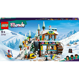 LEGO Friends 41756 slēpošanas trase un kafejnīca