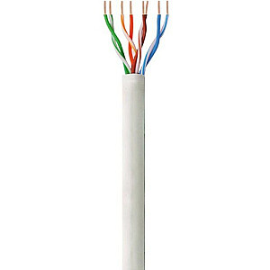 Tīkla kabelis Techly ITP8-FLU-0100 pelēks, 100 m Cat5e U/UTP (UTP)