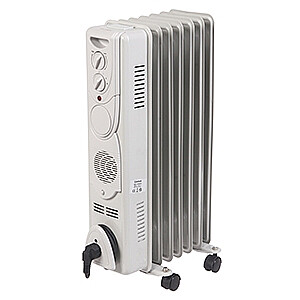 Eļļas radiators Comfort ar vent.1500W C308-7V