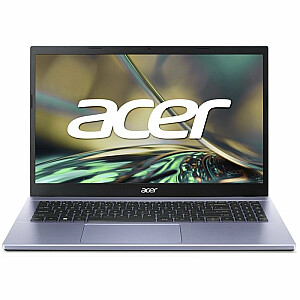 Ноутбук Ноутбук ACER Aspire A315-59-52XE Процессор i5-1235U 1300 МГц 15.6" 1920x1080 RAM 8GB DDR4 SSD 256GB Intel Iris Xe Graphics Integrated ENG/RUS Windows 11 Домашняя Фиолетовый 1.78 кг NX.K6VEL.006