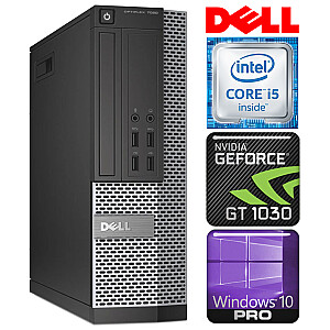 Personālais dators DELL 7020 SFF i5-4570 8GB 240SSD+1TB GT1030 2GB WIN10PRO/W7P