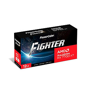 Видеокарта PowerColor Radeon RX 7700 XT Fighter 12 ГБ OC GDDR6
