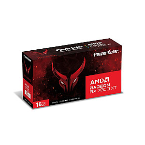 Видеокарта PowerColor Radeon RX 7800 XT Red Devil 16 ГБ OC GDDR6