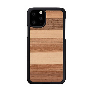 MAN&WOOD Чехол для смартфона iPhone 11 Pro sabbia черный
