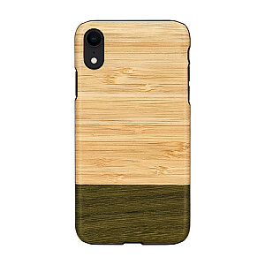 MAN&WOOD Чехол для смартфона iPhone XR бамбуковый лес черный