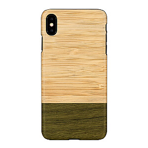 MAN&WOOD Чехол для смартфона iPhone X/XS бамбуковый лес черный