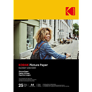 Kodak Picture Paper 230g 11.8 mil Glossy A4x50 (9891266)