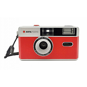 Agfa foto atkārtoti lietojama kamera 35mm sarkana
