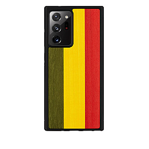 Чехол MAN&WOOD для Galaxy Note 20 Ultra черный в стиле регги