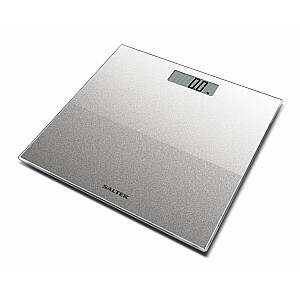Salter 9037 SVGL3R Электронные цифровые напольные весы Salter Glass - серебристый блеск