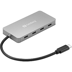 Sandberg SANDBERG USB-C на 4 концентратора USB-C