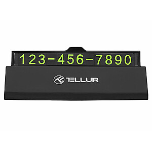 Телефонная карта Tellur для временной парковки, черная