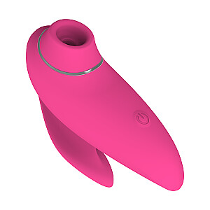 Вакуумный клиторальный массажер Erolab Dolphin Розовый Розовый (VVS01r)