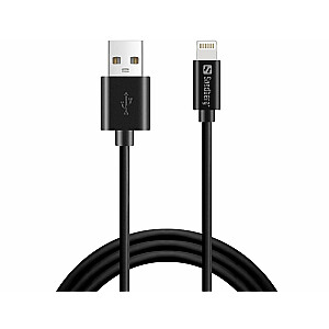 Sandberg 441-39 USB&gt;Lightning MFI 1м Черный
