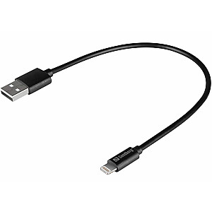 Sandberg 441-40 USB&gt;Lightning MFI 0,2м Черный