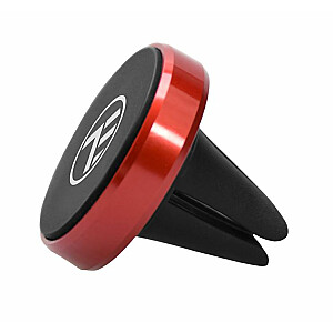 Автомобильный держатель телефона Tellur, магнитный MCM4, крепление на вентиляционное отверстие, красный металлик