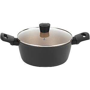 Russell Hobbs RH01670BEU7 Opulence stockpot 24cm black