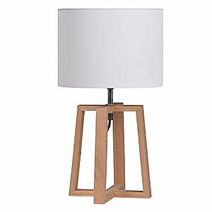 Table lamp WOODEN H44,5cm, white