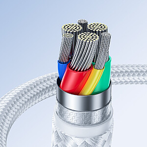 Кабель Joyroom USB - Lightning 2.4A Surpass Series 3 м белый (S-UL012A11)
