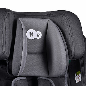 Кресло Kinderkraft SAFETY FIX 2 i-Size 9-36 кг Серый