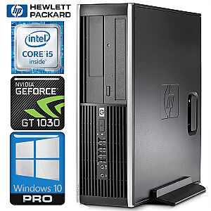Personālais dators HP 6200 PRO SFF i5-2400 8GB 1TB GT1030 2GB WIN10Pro