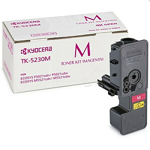 Toneris KYOCERA TK-5230M 1T02R9BNL0 oriģināls fuksīns