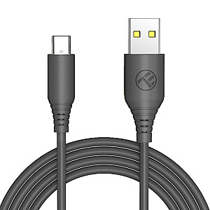 Силиконовый кабель Tellur USB-Type-C, 1 м, черный