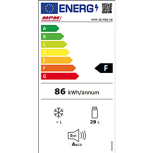 Ledusskapis  MPM-30-MBS-06/L