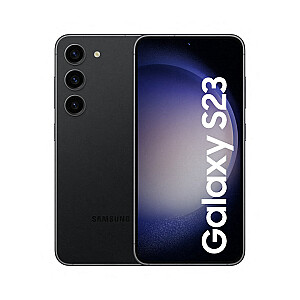 Samsung Galaxy S23 SM-S911B 15,5 cm (6,1 collas) ar divām SIM kartēm Android 13 5G C tipa USB 8 GB 256 GB, 3900 mAh, melns