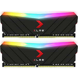 Atmiņa PNY XLR8 Gaming Epic-X RGB, DDR4, 16 GB, 3600 MHz, CL18 (MD16GK2D4360018XRGB)