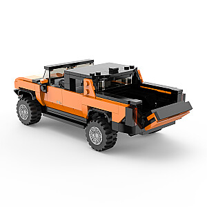 "RASTAR 1:30 Модель складного автомобиля "Hummer EV", ассортимент, оранжевый/желтый, 454 детали, 93700"