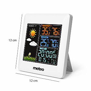 Meteoroloģiskā stacija METEO SP93 ar DCF un laika prognozi + sensoru