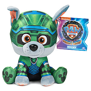 PAW PATROL Varenie kucēni, plīša rotaļlieta no filmas, Rokijs 15 cm