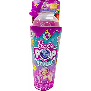Lelle Bārbija Mattel Barbie Pop Reveal no sērijas "Fruit" zemeņu limonāde HNW40 HNW41
