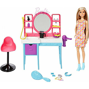 Кукла Барби Mattel Totally Hair™ Парикмахерская HKV00