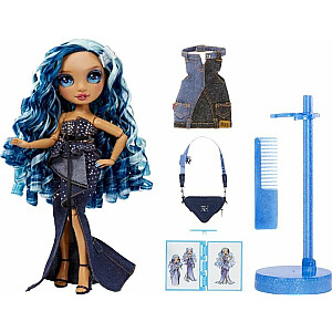 MGA Doll Rainbow High Fantastic Fashion — BLUE — Skyler Bradshaw